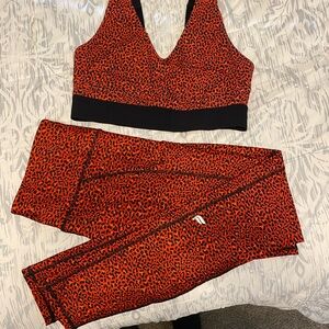 Fabletics Sports Bra and Leggings Set